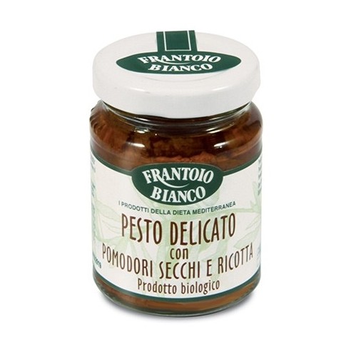 Pesto pomodori secchi ricotta bio