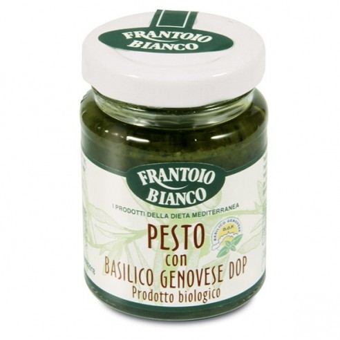 pesto basilico genovese dop biologico vasetto 90gr